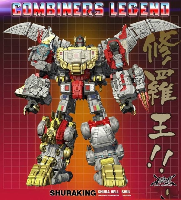 GCreations SRK 02 Shuraking Color Images Of Dino Combiner Team Image  (2 of 6)